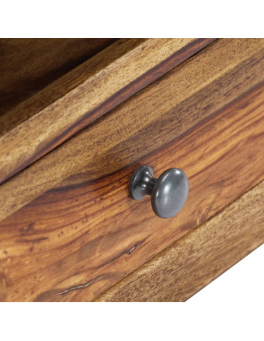 Mobile Porta TV 120x30x40 cm in Legno Massello di Sheesham