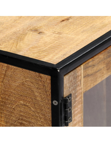 Mobile Porta TV 120x30x75 cm in Legno Massello di Recupero