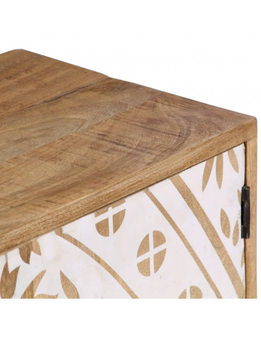 Mobile Porta TV 140x30x40 cm in Legno Massello di Mango