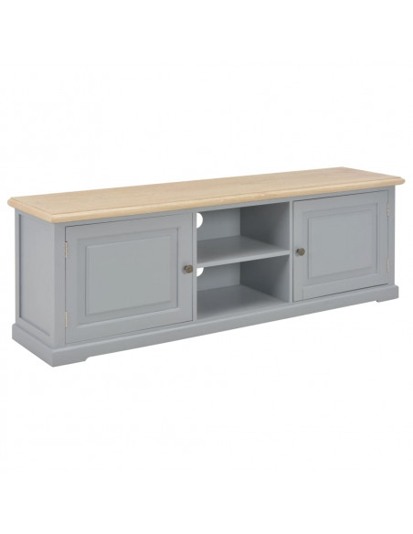Mobile Porta TV Grigio 120x30x40 cm in Legno