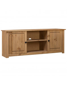 Moble TV 120x40x50 cm in Legno Massello di Pino Panama Range 2