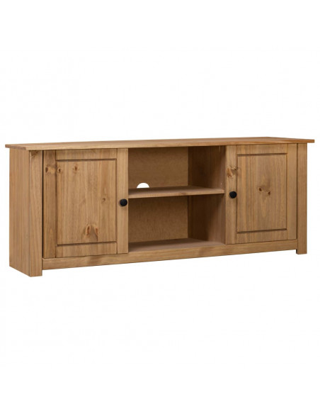Moble TV 120x40x50 cm in Legno Massello di Pino Panama Range