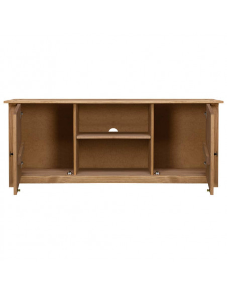 Moble TV 120x40x50 cm in Legno Massello di Pino Panama Range