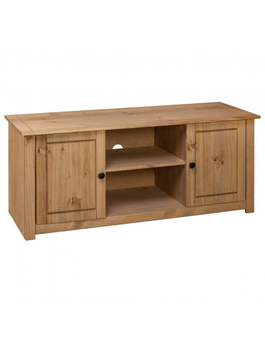 Moble TV 120x40x50 cm in Legno Massello di Pino Panama Range