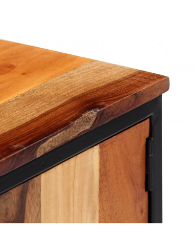 Mobile Porta TV 120x30x40 cm in Legno Massello di Recupero