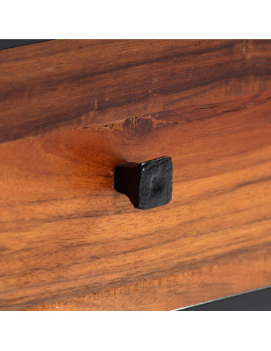 Mobile Porta TV 120x30x40 cm in Legno Massello di Recupero