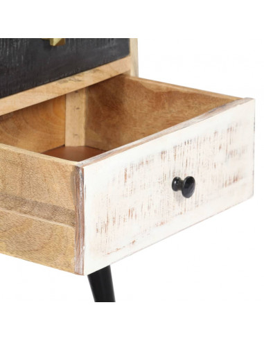 Mobile Porta TV 115x30x47 cm in Legno Massello di Mango