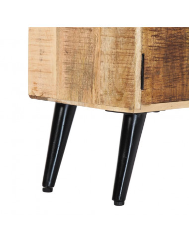 Mobile Porta TV 115x30x47 cm in Legno Massello di Mango