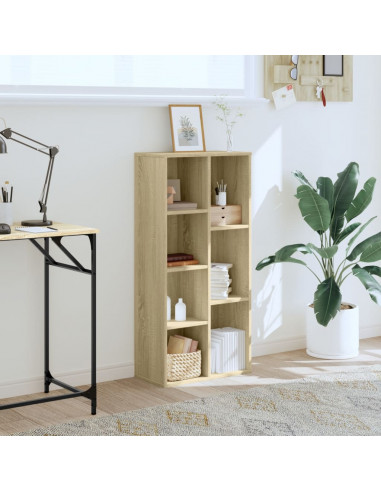 Libreria Rovere Sonoma 50x25x105 cm in Legno Multistrato