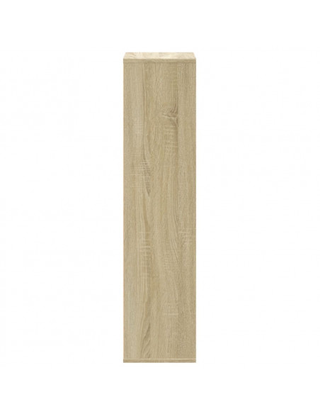 Libreria Rovere Sonoma 50x25x105 cm in Legno Multistrato