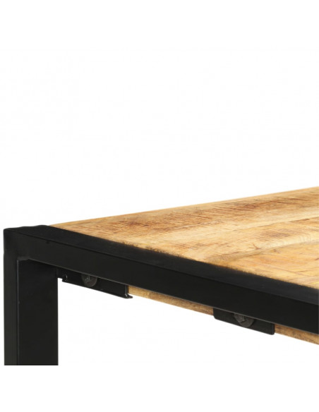 Tavolo Consolle 150x35x76 cm in Legno Massello di Mango