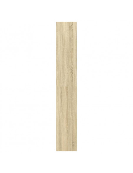 Libreria Rovere Sonoma 40x30x189 cm in Legno Multistrato
