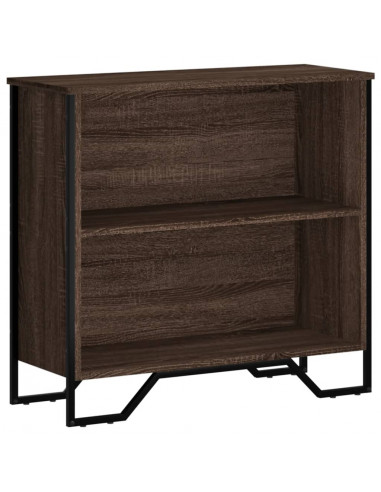 Libreria Rovere Marrone 80x31x74,5 cm in Legno Multistrato