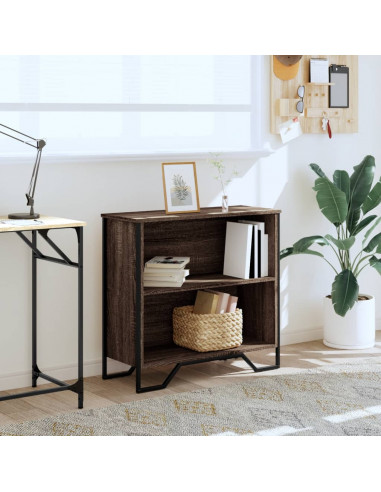 Libreria Rovere Marrone 80x31x74,5 cm in Legno Multistrato