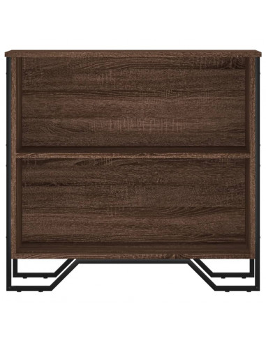 Libreria Rovere Marrone 80x31x74,5 cm in Legno Multistrato