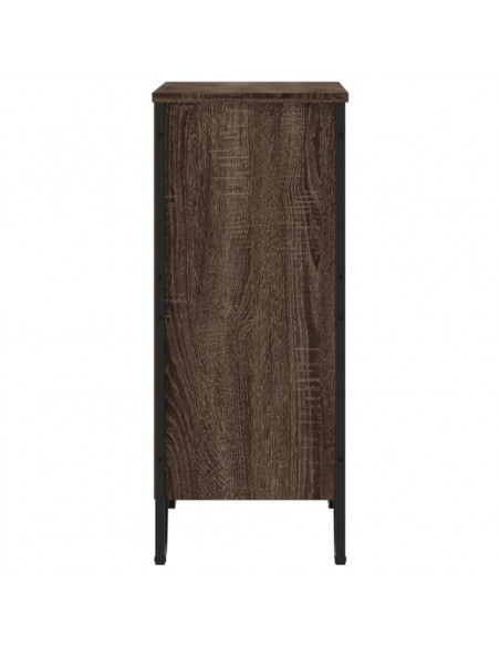 Libreria Rovere Marrone 80x31x74,5 cm in Legno Multistrato