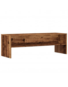 Mobile Porta TV Legno Vecchio 120x40x40 cm in Truciolato 2