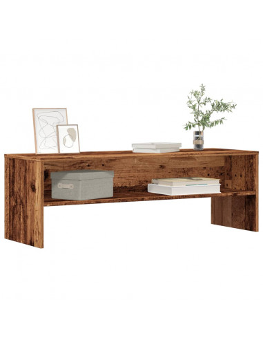 Mobile Porta TV Legno Vecchio 120x40x40 cm in Truciolato
