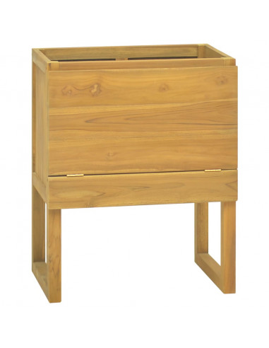 Mobile da Bagno 60x45x75 cm in Legno Massello di Teak