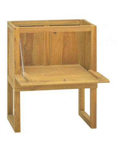 Mobile da Bagno 60x45x75 cm in Legno Massello di Teak