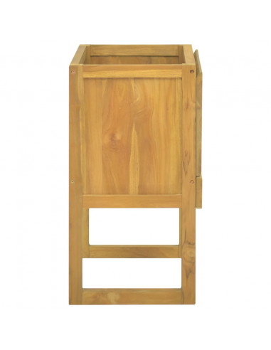 Mobile da Bagno 60x45x75 cm in Legno Massello di Teak