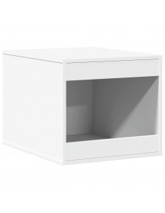Recinto Lettiera Gatti Bianco 47x59x42 cm in Truciolato 2