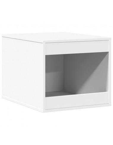 Recinto Lettiera Gatti Bianco 47x59x42 cm in Truciolato