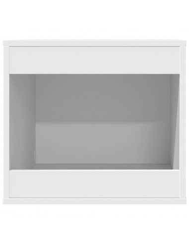 Recinto Lettiera Gatti Bianco 47x59x42 cm in Truciolato
