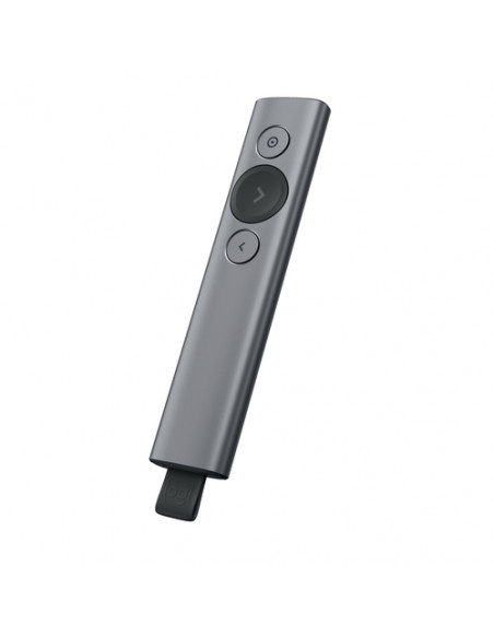 Logitech Spotlight puntatore wireless Bluetooth/RF Grigio