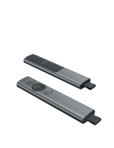 Logitech Spotlight puntatore wireless Bluetooth/RF Grigio