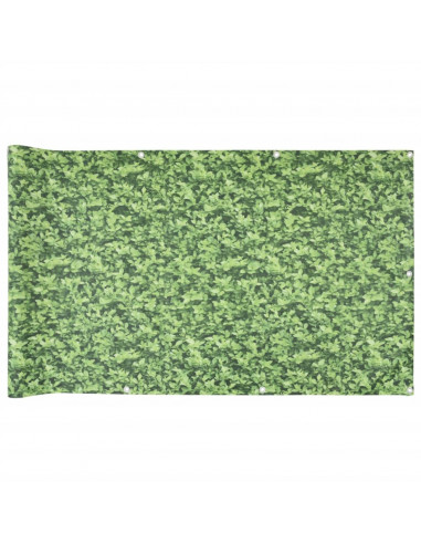 Paravento da Giardino con Aspetto Pianta Verde 600x90 cm PVC