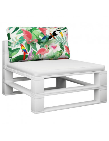 Cuscino per Pallet Multicolore 80x40x12 cm in Tessuto