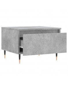 Tavolini Salotto 2pz Grigio Cemento 50x46x35 Legno Multistrato 2