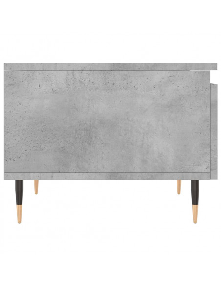 Tavolini Salotto 2pz Grigio Cemento 50x46x35 Legno Multistrato