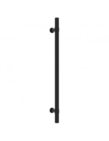 Maniglie per Mobili 5pz Nere 224mm in Acciaio Inox