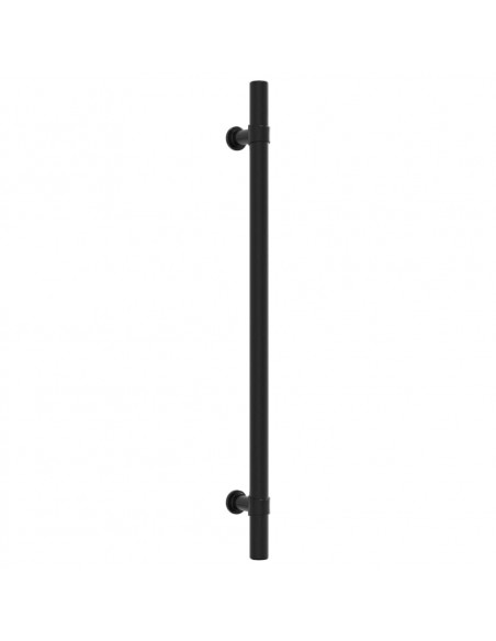 Maniglie per Mobili 5pz Nere 224mm in Acciaio Inox
