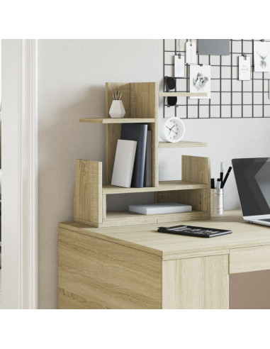 Organizer Scrivania Rovere Sonoma 49x20x52,5 cm Multistrato