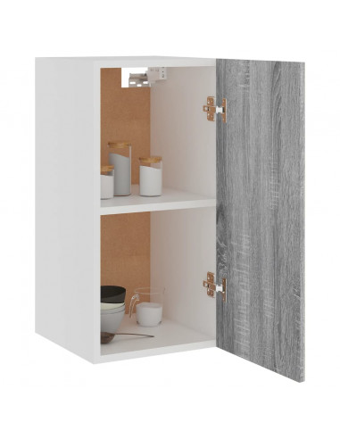 Mobile Pensile Grigio Sonoma 29,5x31x60 cm in Legno Multistrato