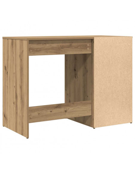 Scrivania Rovere Artigianale 100x49x75 cm in Legno Multistrato
