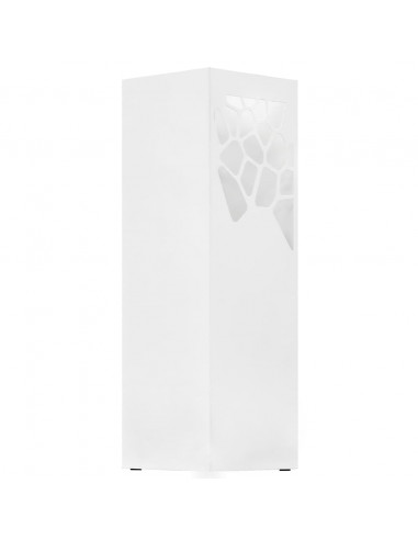 Porta Ombrelli Stile Pietre in Acciaio Bianco