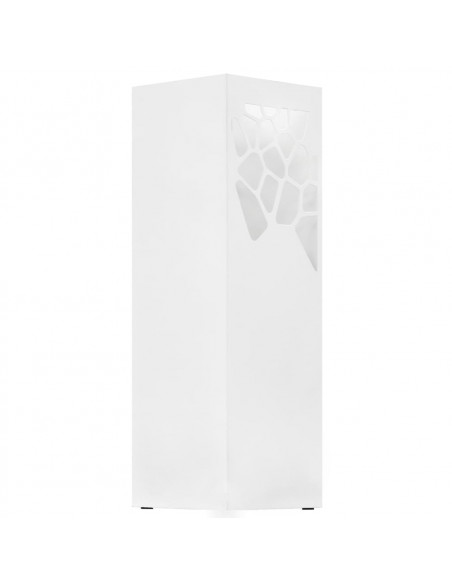 Porta Ombrelli Stile Pietre in Acciaio Bianco