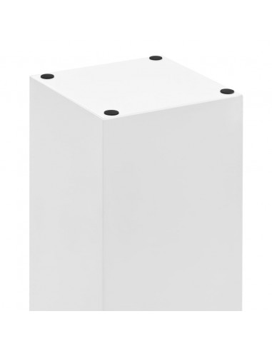 Porta Ombrelli Stile Pietre in Acciaio Bianco