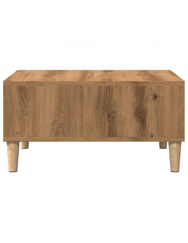 Tavolino da Salotto Artigianale 60x60x30 cm Legno Multistrato