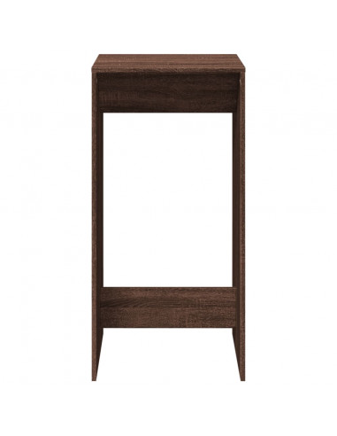 Tavolo da Bar Rovere Marrone 51x50x103,5 cm in Truciolato