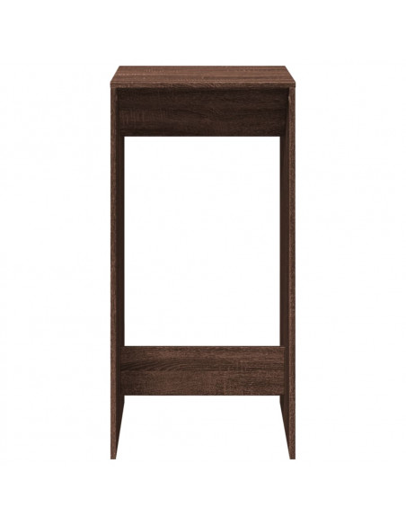 Tavolo da Bar Rovere Marrone 51x50x103,5 cm in Truciolato