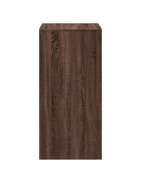 Tavolo da Bar Rovere Marrone 51x50x103,5 cm in Truciolato