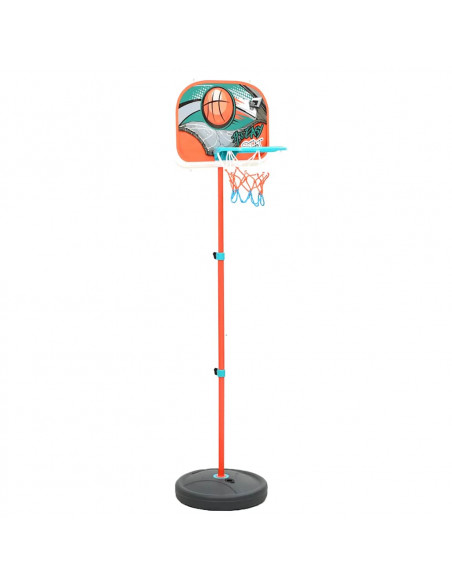 Set da Basket Portatile Regolabile 133-160 cm