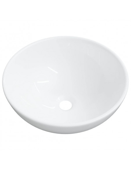 Lavandino Bianco 28x28x10 cm in Ceramica