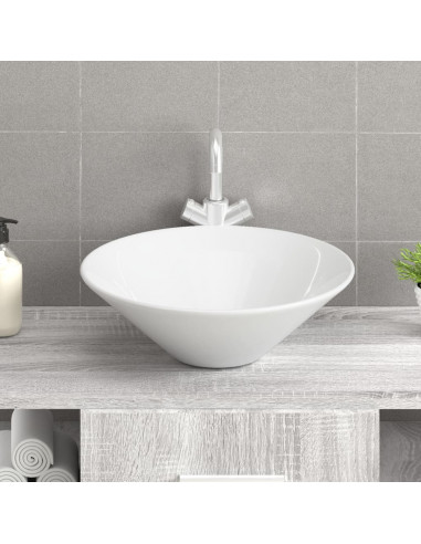 Lavandini 2 pz Bianchi 42x42x14 cm in Ceramica