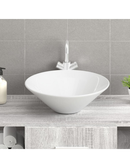 Lavandini 2 pz Bianchi 42x42x14 cm in Ceramica